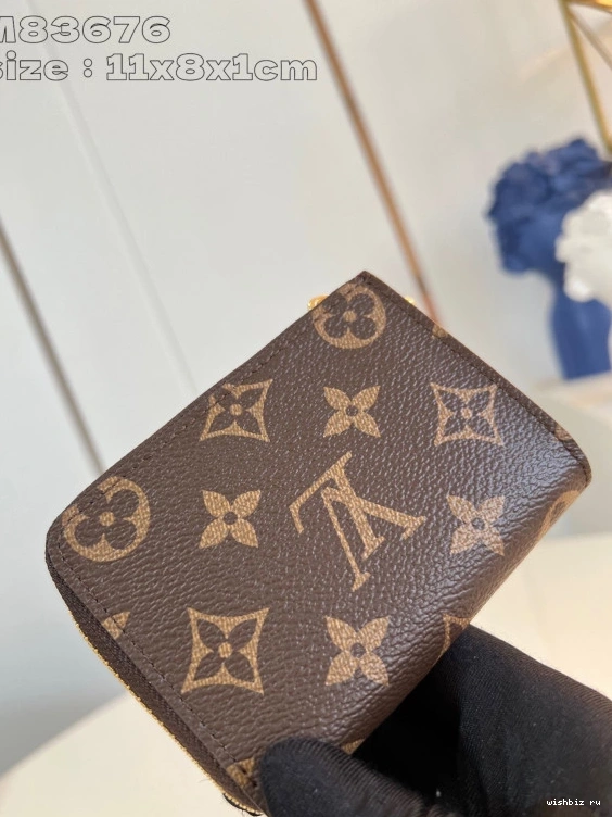 WIS Compact Wallet-11*8.5*1.5CM Vuitton Noa Louis 0720